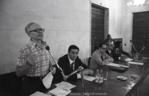 1975-SETTEMBRE-FESTA-DE-L UNITA -30-ABDON-ALINOVI-NICOLA-MANCINO-LABRIOLA-BERARDO-IMPEGNO-
